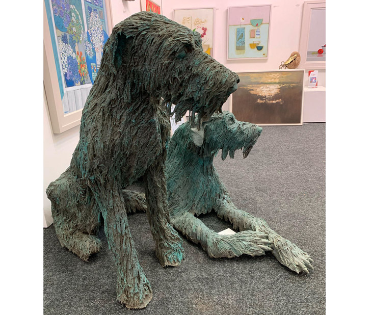 'Woof Woof' by Martin Doyle, represented by The Doorway Gallery.