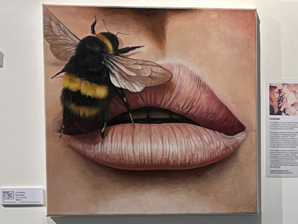 'Bee Stung' by Cat Randall, represented by A3 Contemporary Gallery