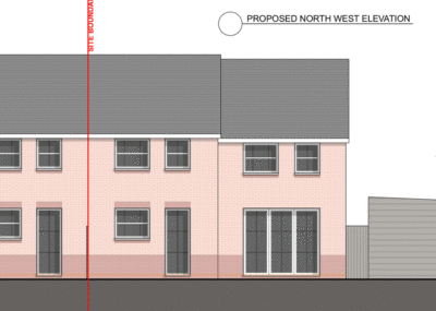 Extension to a house which was originally built as 'affordable housing.'